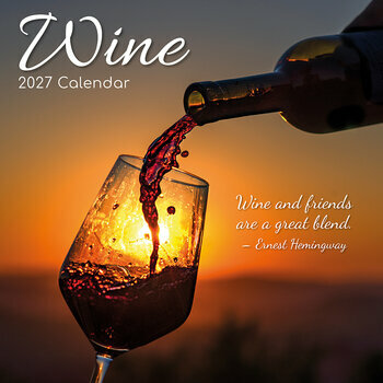 Calendrier 2027 Amateurs de Vins Instants D&eacute;gustations