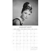 Calendrier 2027 Ic�ne Cin�ma Audrey Hepburn