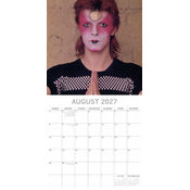 Calendrier 2027 David Bowie Chanteur Pop Calendrier papier 2027 David Bowie Chanteur Pop