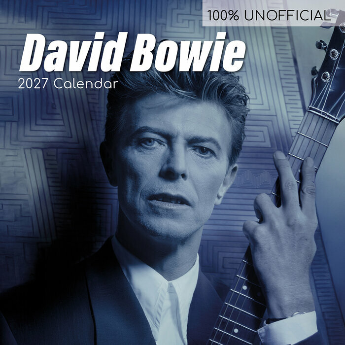 Calendrier 2027 David Bowie Chanteur Pop Calendrier Mural 2027 David Bowie Chanteur Pop