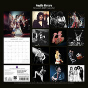 Calendrier 2027 Freddie Mercury Queen Chanteur
