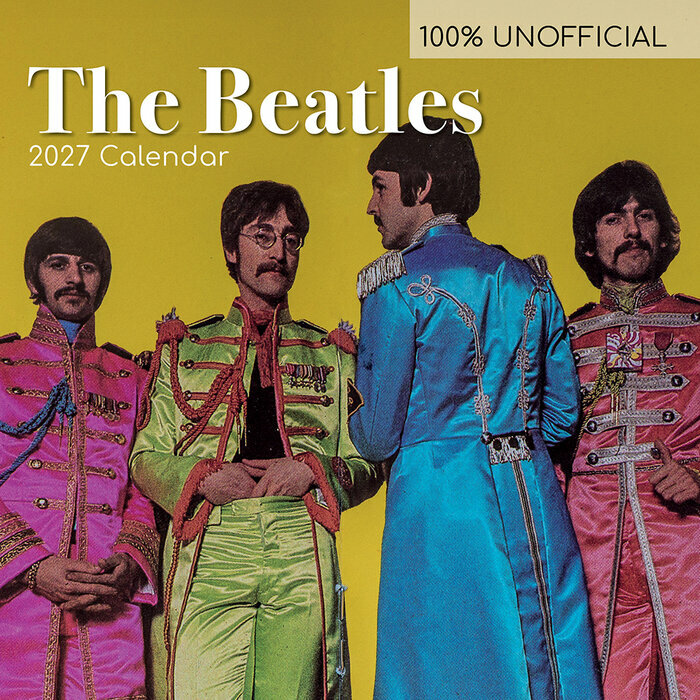 Calendrier Mural 2027 Les Beatles Groupe Anglais
