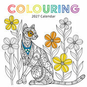 Calendrier 2027 à Colorier Coloriage Détente Calendrier Mural 2027 à Colorier Coloriage Détente