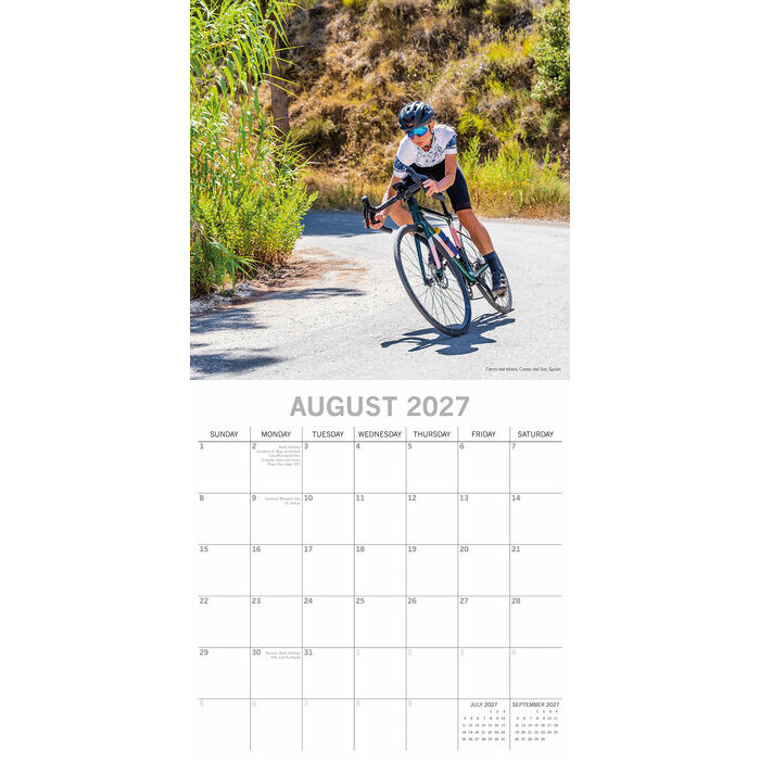 Calendrier 2027 Cyclisme Vélo Calendrier Mural 2027 Cyclisme Vélo