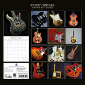Calendrier 2027 Guitares Iconiques Instrument