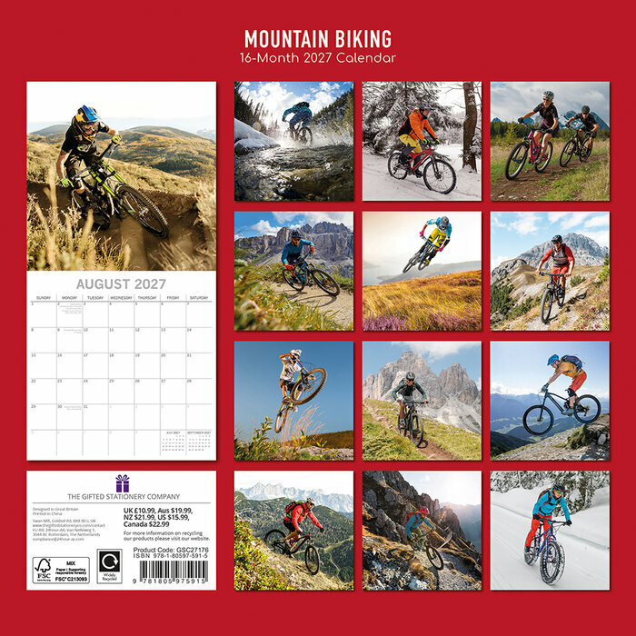 Calendrier 2027 Vélos VTT Tout Chemin Calendrier Mural Vélos VTT Tout Chemin