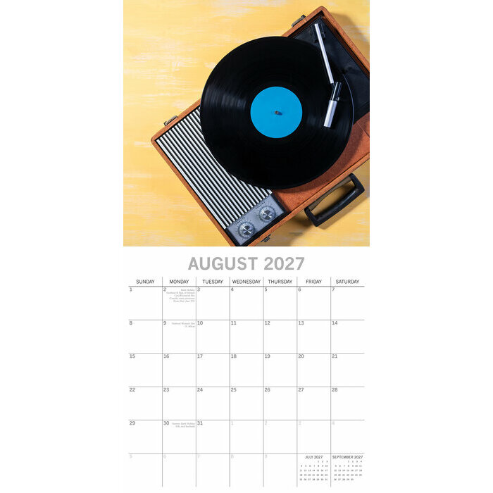 Calendrier 2027 Objets Rétro Vintage Chiner Calendrier papier 2027 Objets Rétro Vintage Chiner