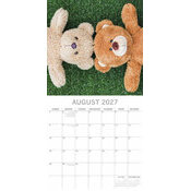 Calendrier papier 2027 Tendres Oursons Peluches