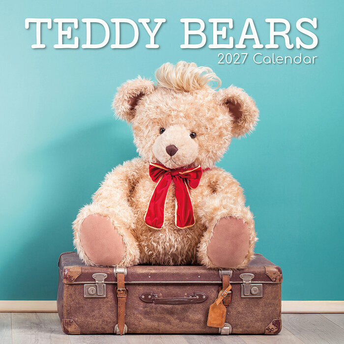 Calendrier Mural 2027 Tendres Oursons Peluches