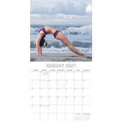 Calendrier papier 2027 Yoga Postures Zen