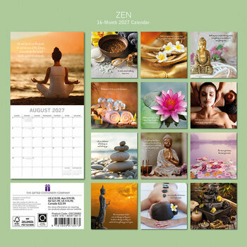 Calendrier 2027 Zen M&eacute;ditation