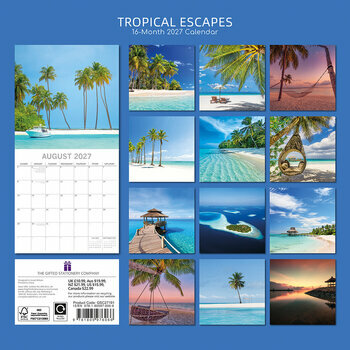 Calendrier 2027 Escapades de R&ecirc;ves et Tropicales