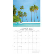Calendrier 2027 Escapades de Rêves et Tropicales Calendrier papier 2027 Escapades de Rêves et Tropicales