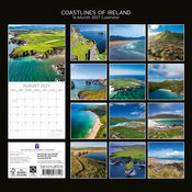 Calendrier 2027 Côte Irlandaise Irlande Calendrier mural 2027 Côte Irlandaise Irlande