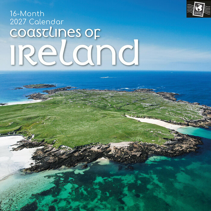 Calendrier 2027 Côte Irlandaise Irlande Calendrier Papier 2027 Côte Irlandaise Irlande