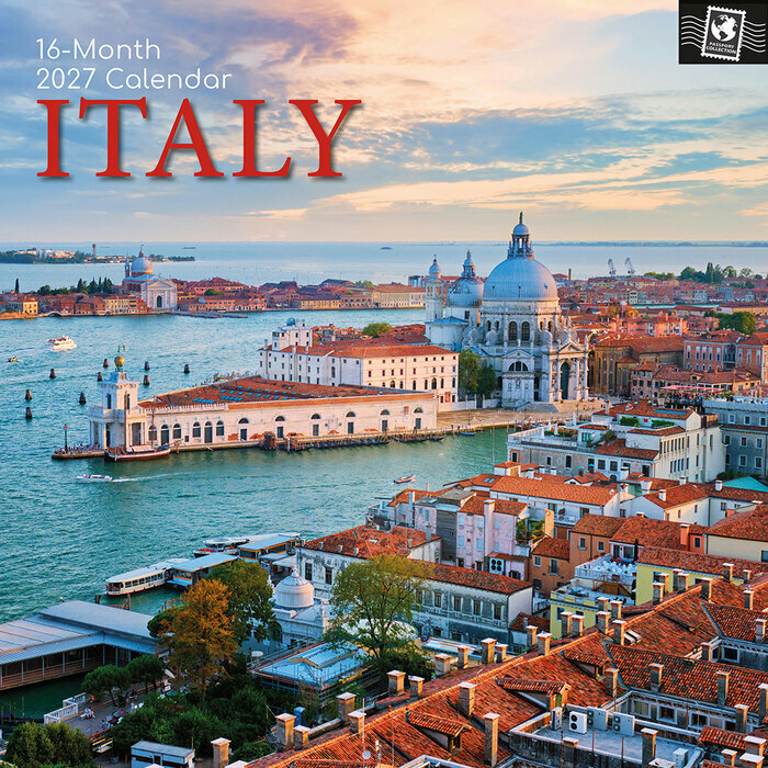 Calendrier Mural 2027 Italie Dolce Vita