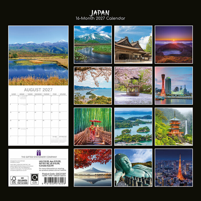 Calendrier 2027 Japon Asie Calendrier 2027 Japon Asie