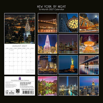 Calendrier 2027 New York Usa
