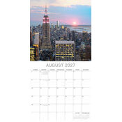 Calendrier 2027 New York Usa Calendrier papier 2027 New York Usa