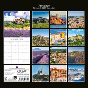 Calendrier 2027 Provence Sud de la France