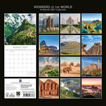 Calendrier 2027 Les plus Belles Merveilles du Monde