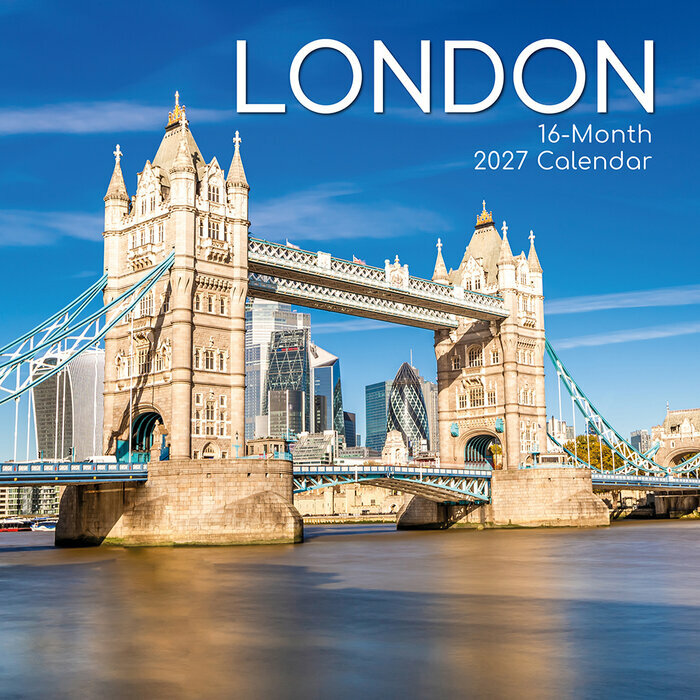 Calendrier 2027 Londres Angleterre Calendrier Mural 2027 Londres Angleterre