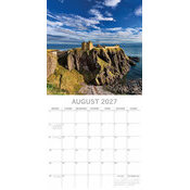 Calendrier papier 2027 Ecosse Scotland