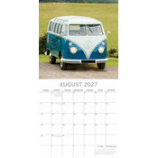 Calendrier 2027 Bus Van R�tro Combi Camper