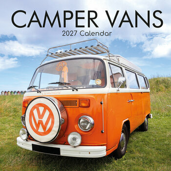 Calendrier 2027 Bus Van R&eacute;tro Combi Camper