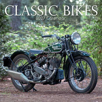 Calendrier 2027 Motos Classiques Retro