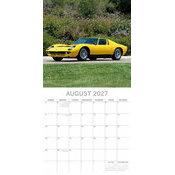 Calendrier 2027 Voitures Rétro Classiques Calendrier papier 2027 Voitures Rétro Classiques