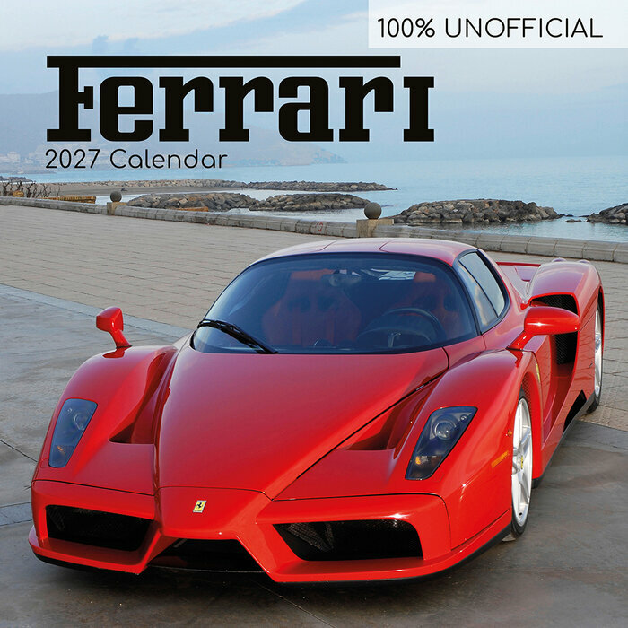 Calendrier 2027 Voitures Ferrari Calendrier Papier 2027 Voitures Ferrari