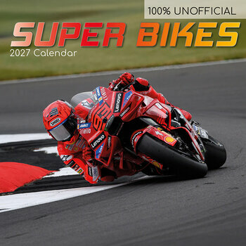 Calendrier 2027 Motos de Course Super Bikes 