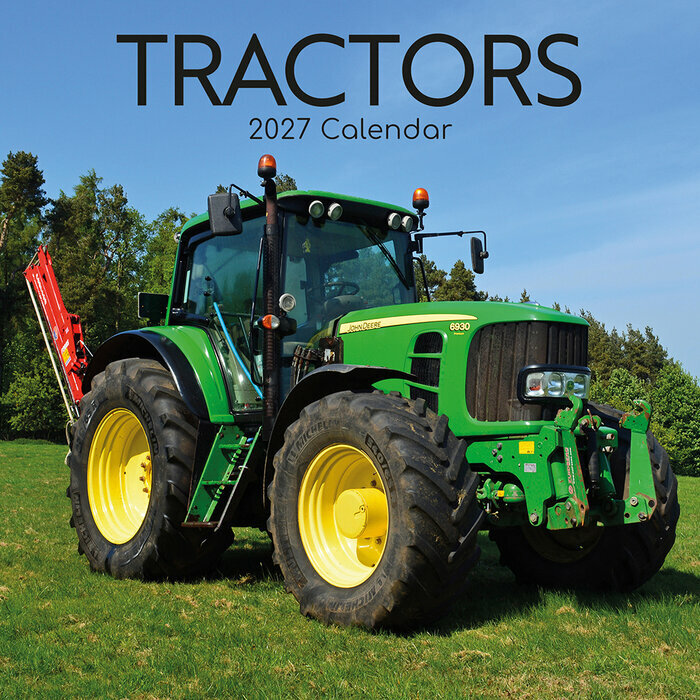 Calendrier Mural 2027 Tracteurs Engins Agricoles