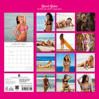 Calendrier 2027 Femmes Sexy et Bikini Plage