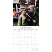Calendrier papier 2027 Hommes Sexy Pompiers
