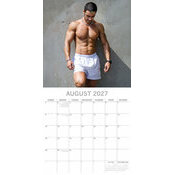 Calendrier papier 2027 Hommes Torse Nu