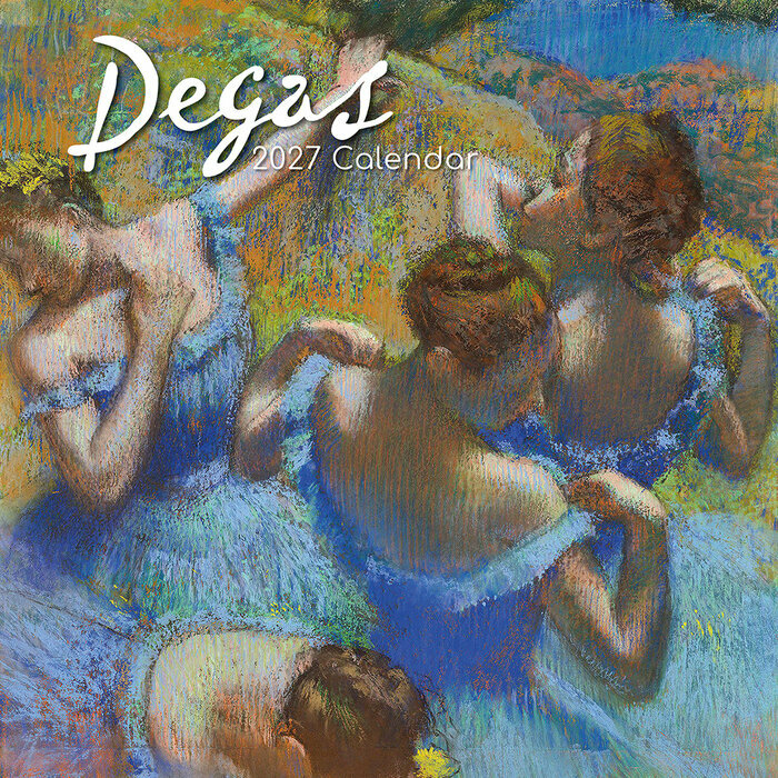 Calendrier Mural 2027 Artiste Edgar Degas