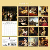 Calendrier 2027 Artiste Rembrandt Si�cle d'or