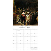 Calendrier  2027 Rembrandt Si�cle d'or
