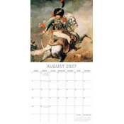 Calendrier  2027 Mouvement Romantique