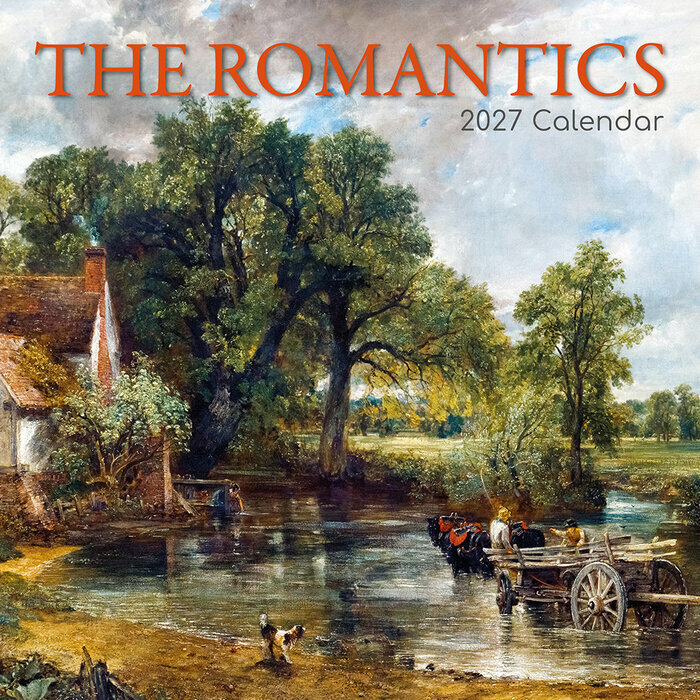 Calendrier Mural 2027 Artiste Mouvement Romantique