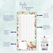 Calendrier Familial 2027 oiseaux