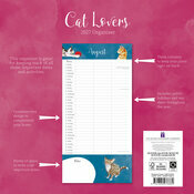Calendrier Familial 2027 Dessins Chats et chatons