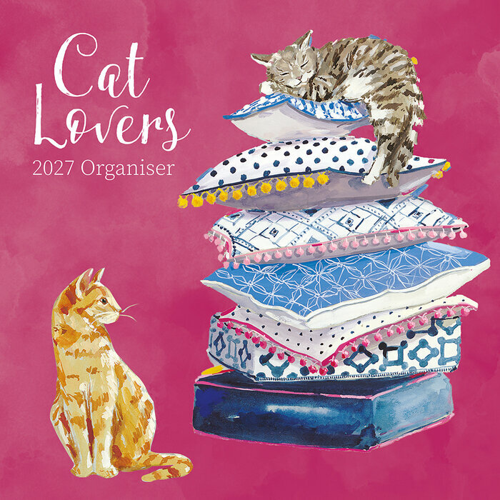 Calendrier Familial 2027 Dessins Chats et chatons