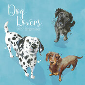 Calendrier Familial 2027 Dessins Chiens et Chiots