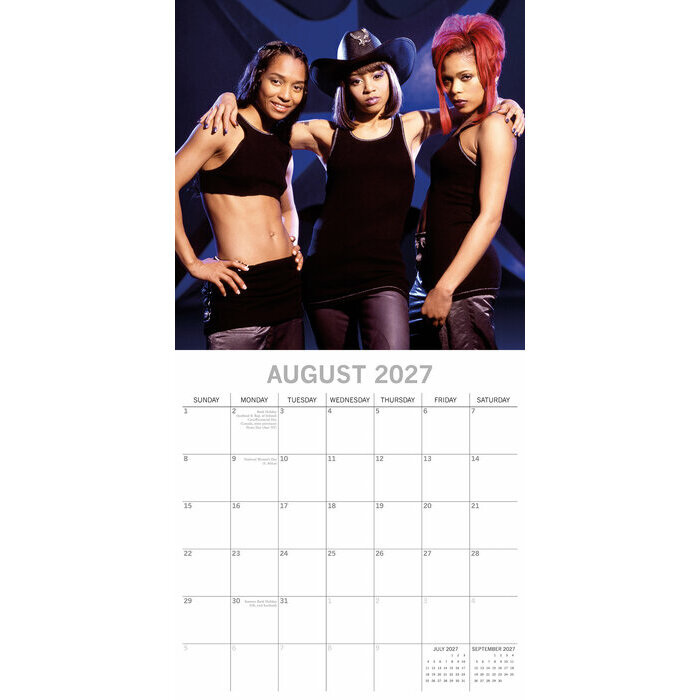 Calendrier 2027Ic�nes Musicales des Ann�es 900