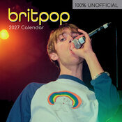 Calendrier Mural 2027 Britpop � Les Ic�nes des Ann�es 90