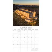 Calendrier papier 2027  Ch�teaux Autour du Monde 