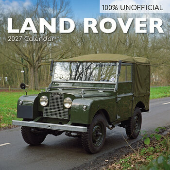 Calendrier 2027 Land Rover L&eacute;gendes Tout Terrain